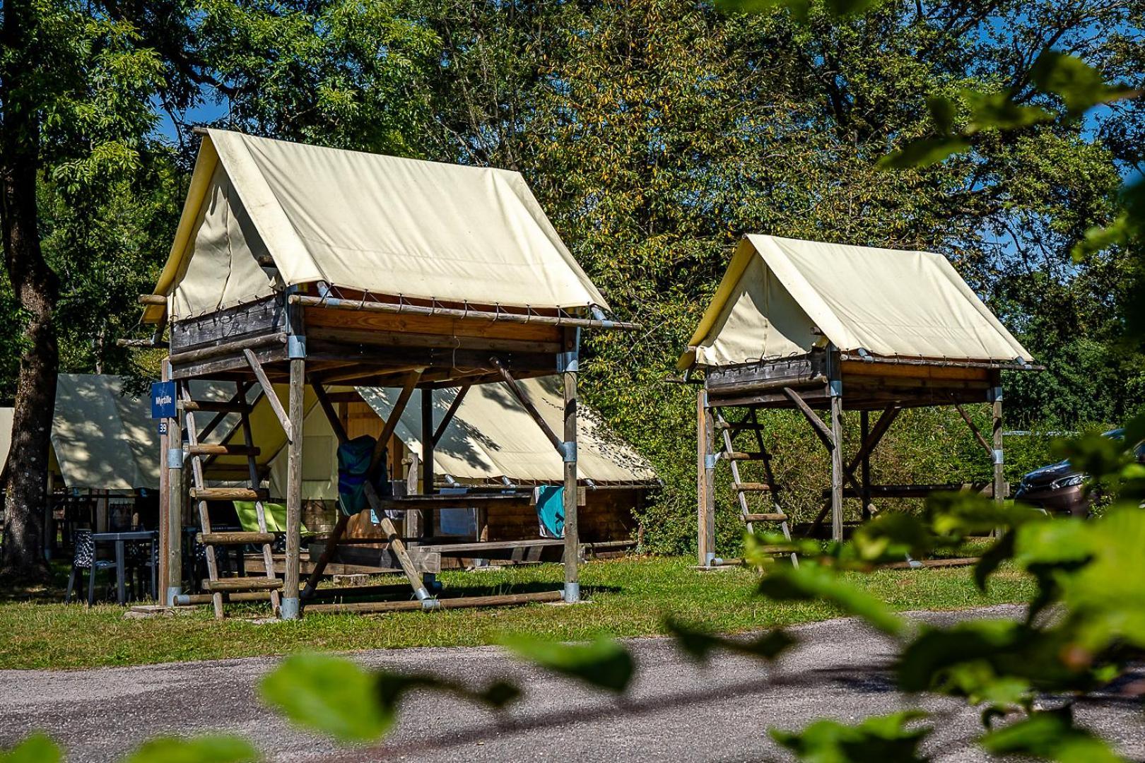 Camping Les Ballastieres - Vosges Du Sud Champagney Exterior foto