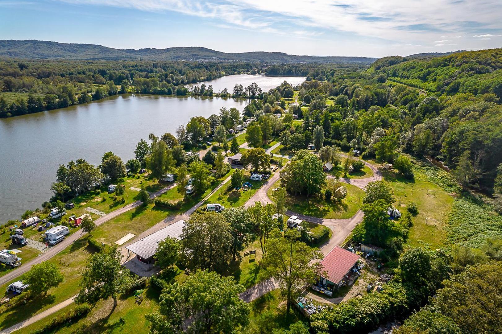 Camping Les Ballastieres - Vosges Du Sud Champagney Exterior foto