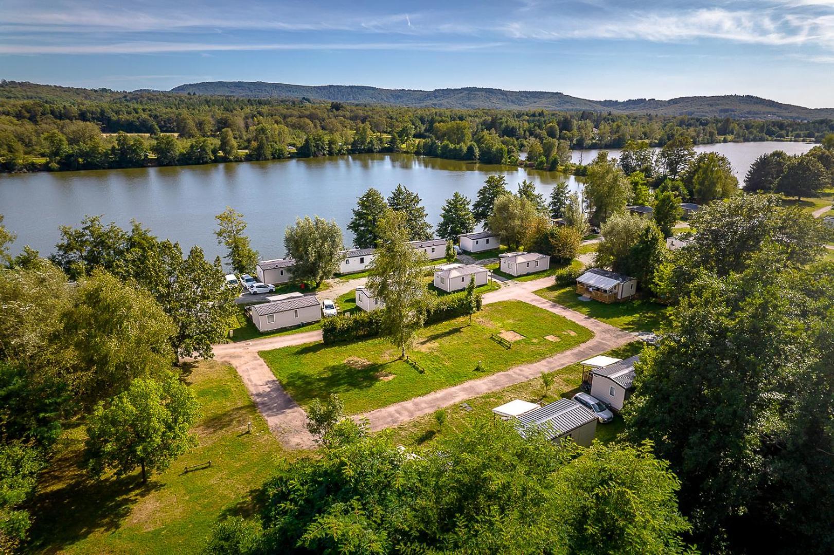 Camping Les Ballastieres - Vosges Du Sud Champagney Exterior foto